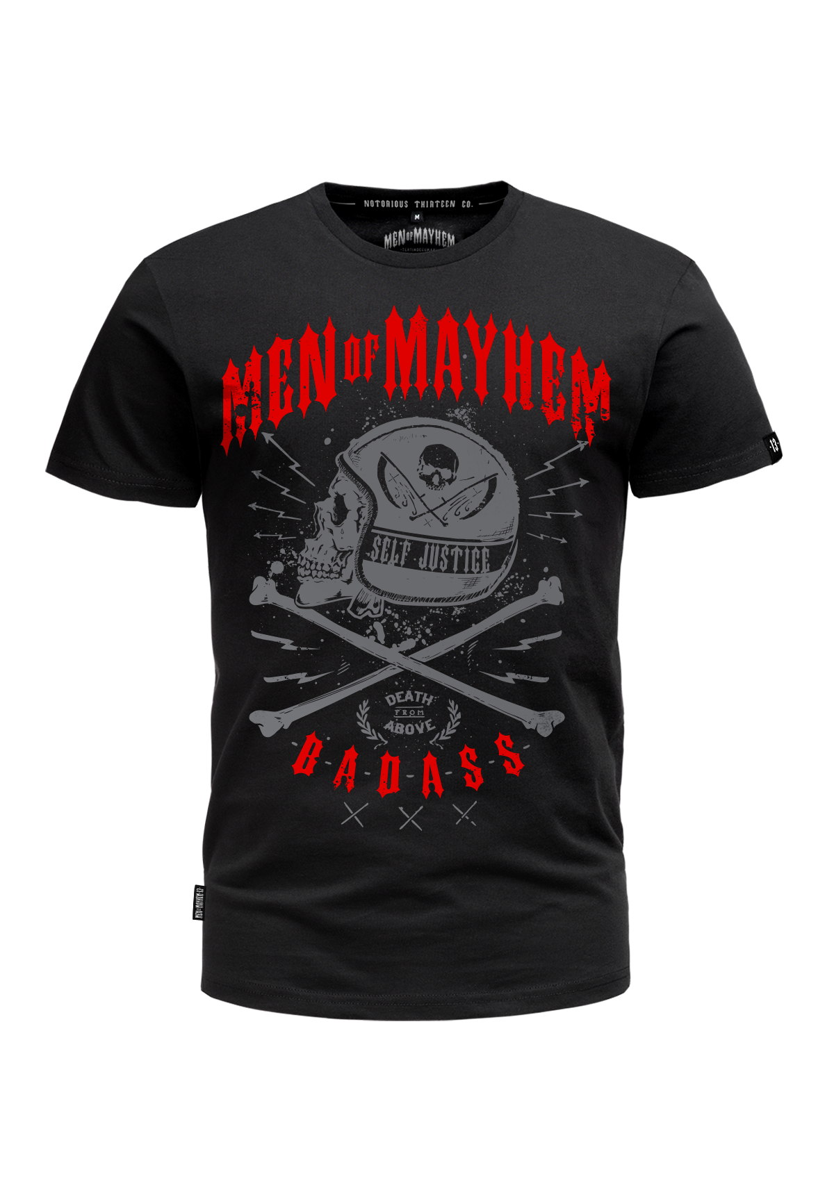 T-Shirt Oldschool Badass S/G