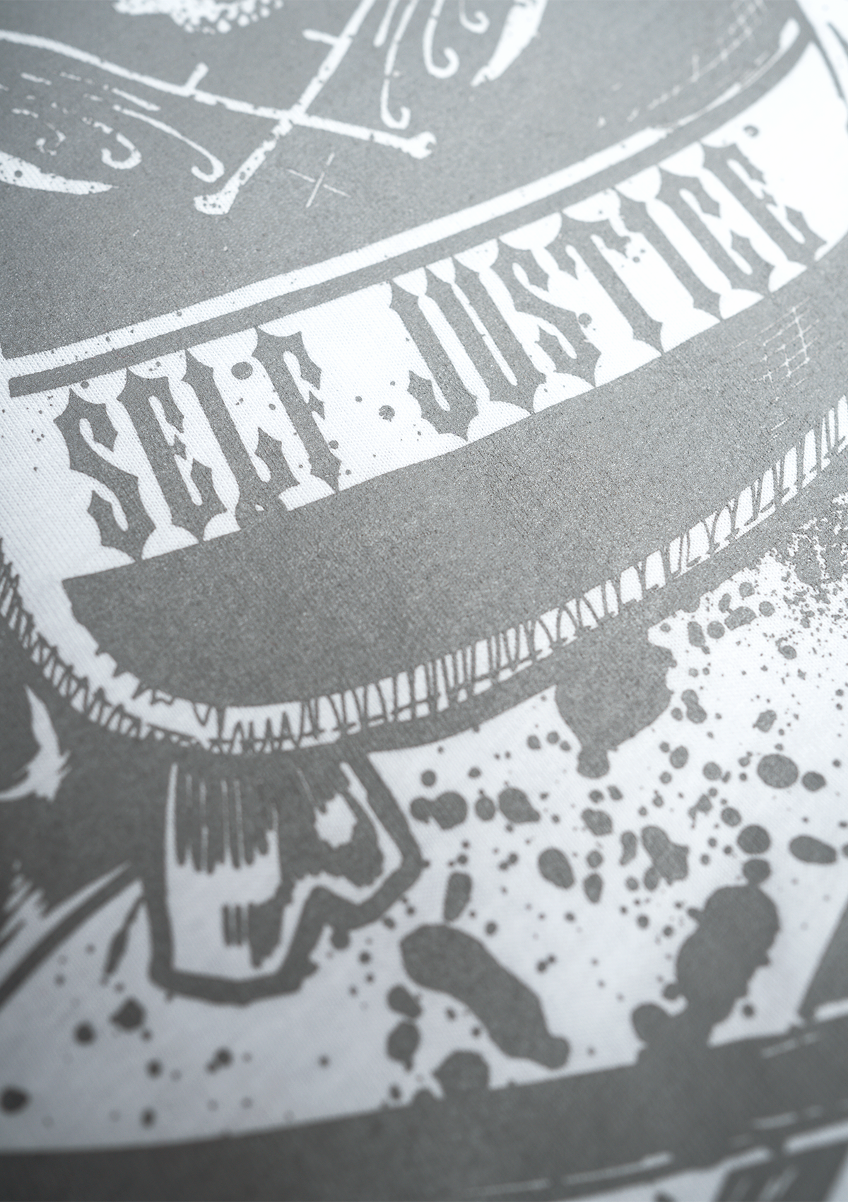 T-shirt Oldschool Badass W/G