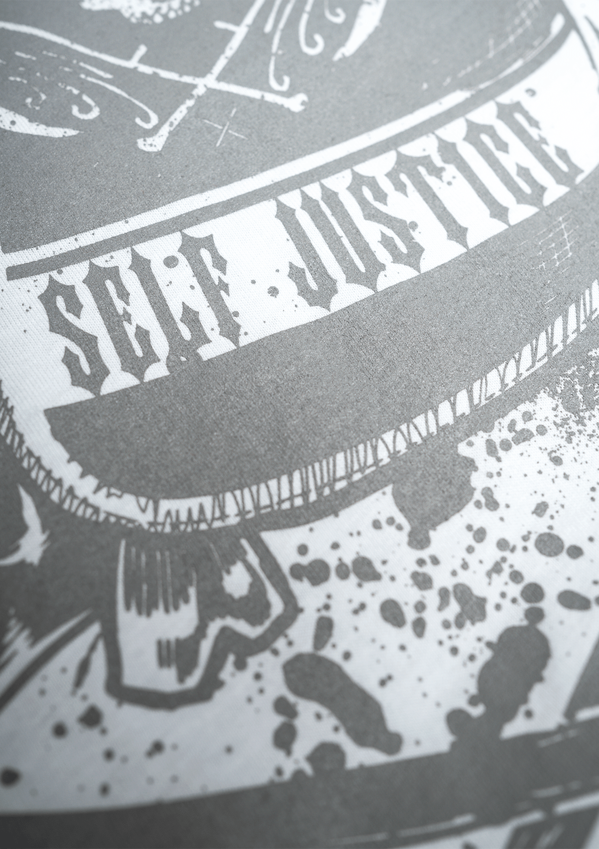 T-Shirt Oldschool Badass W/G - MEN OF MAYHEM - ALAIKO - EXCHANGES - MM - M - 1010 - OB - WG - Men - regular