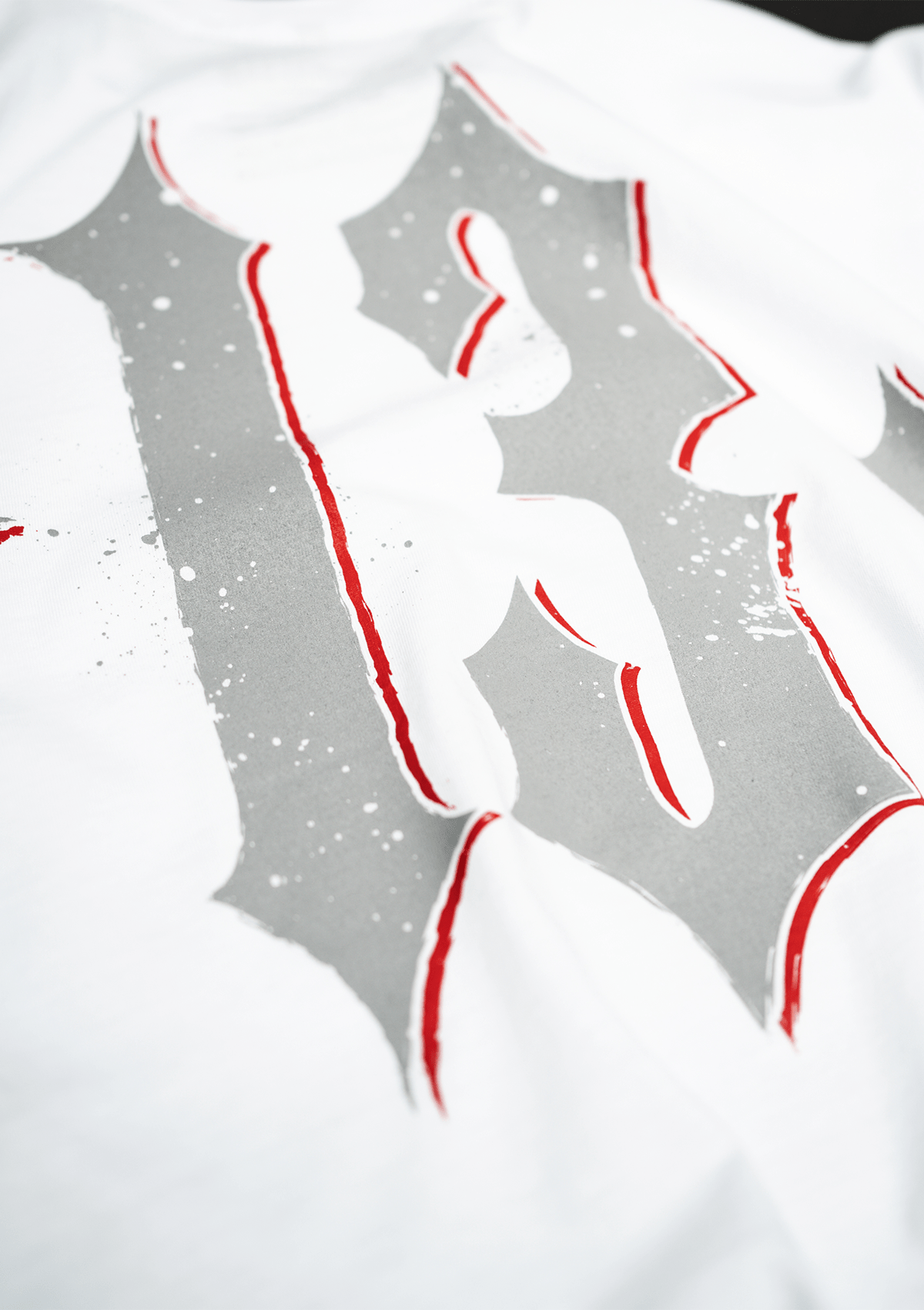 T-Shirt Oldschool Badass W/G - MEN OF MAYHEM - ALAIKO - EXCHANGES - MM - M - 1010 - OB - WG - Men - regular