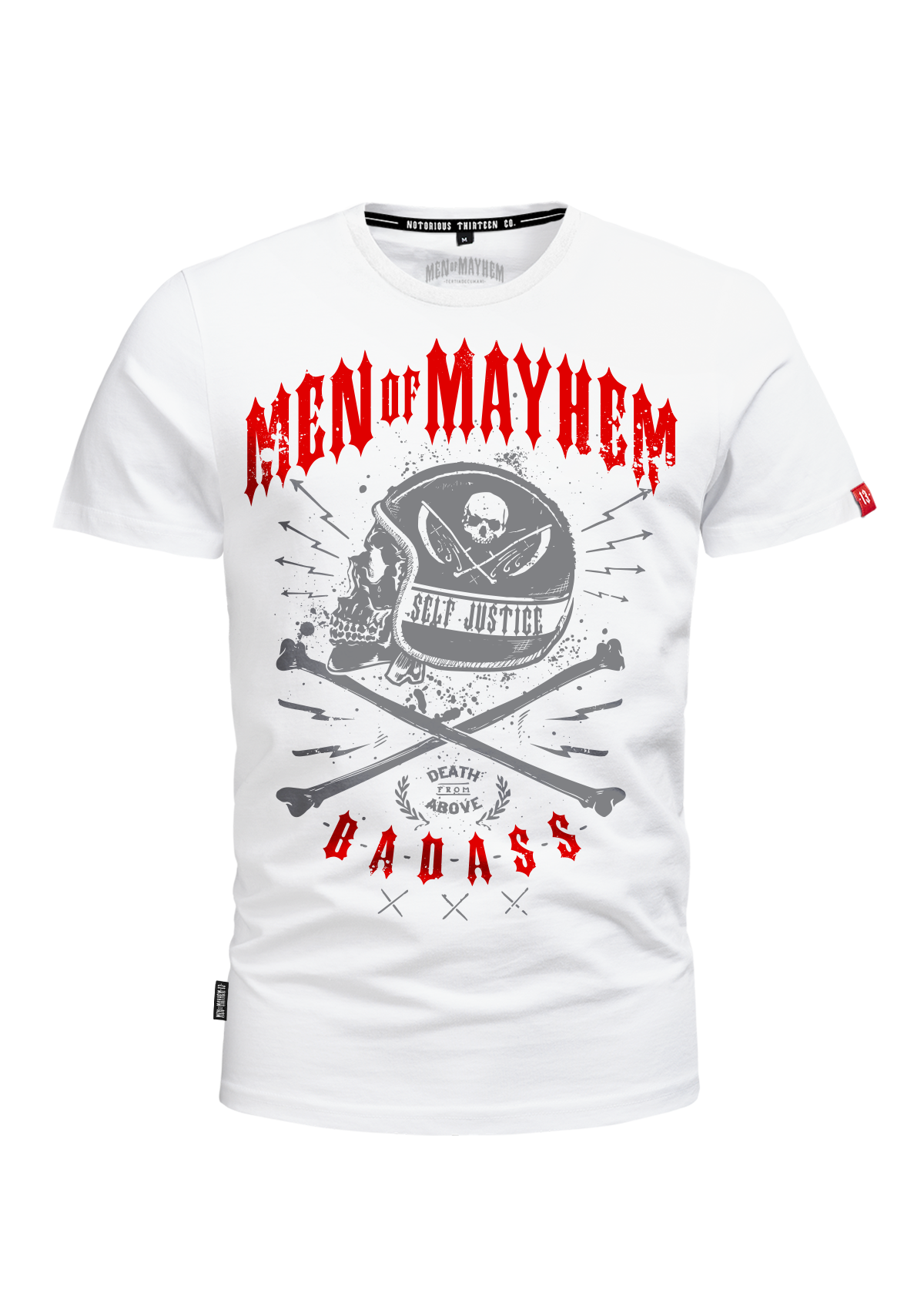 T-Shirt Oldschool Badass W/G