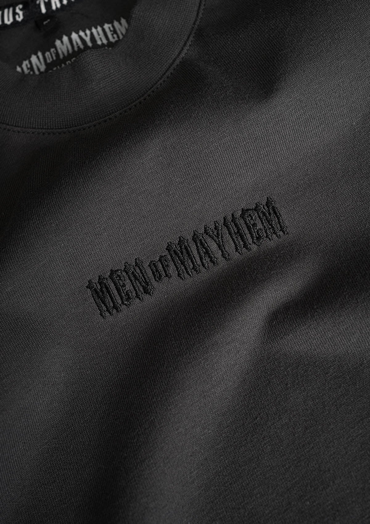 Oversize Shirt Heavy Classic G/S - MEN OF MAYHEM - ALAIKO - EXCHANGES - MM - M - 1010 - OHC - GS - Grau - Men