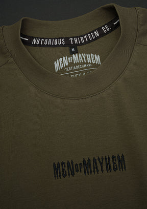 Oversize Shirt Heavy Classic K/S - MEN OF MAYHEM - ALAIKO - EXCHANGES - MM - M - 1010 - OHC - KS - Khaki - Men