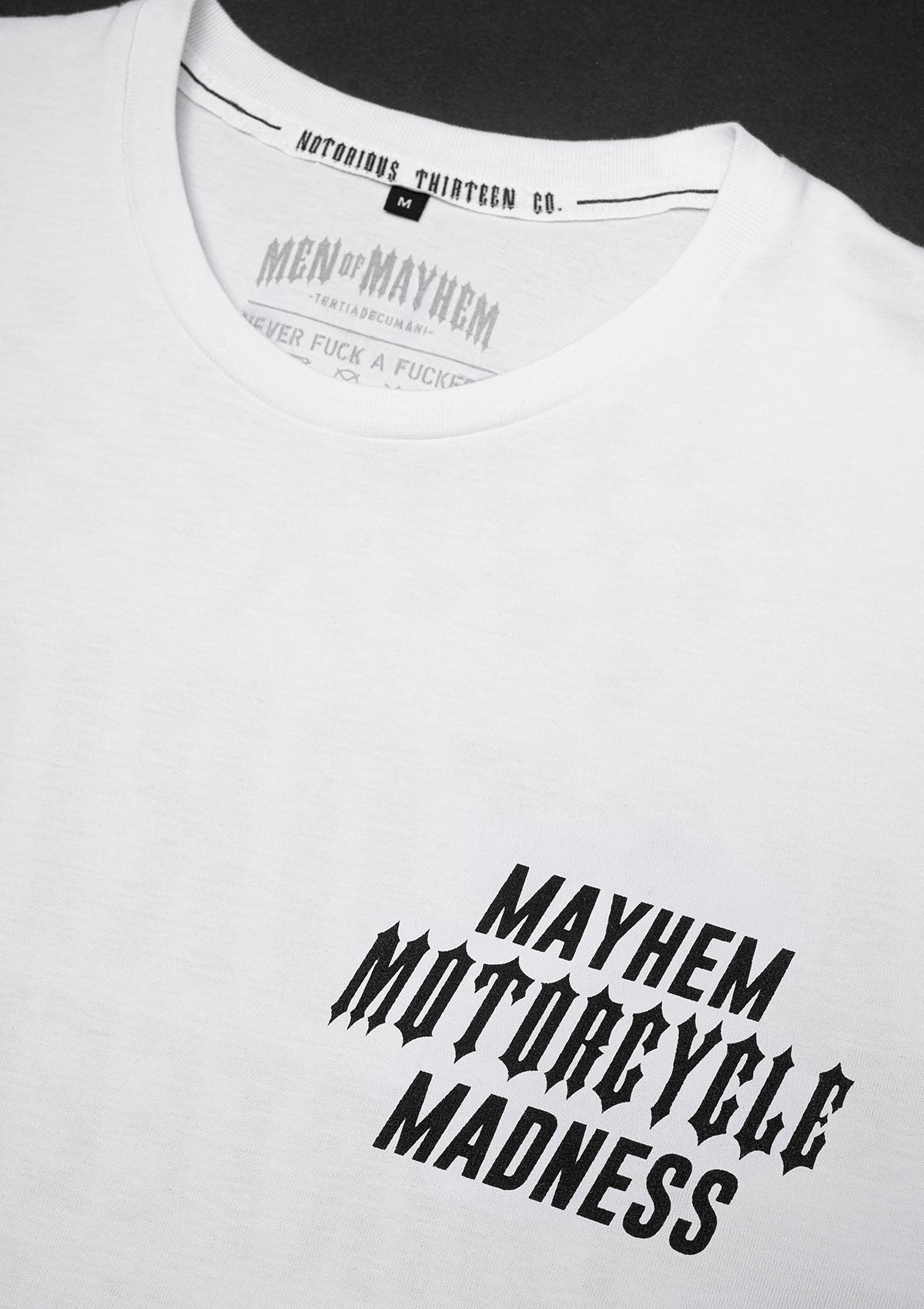 T-Shirt Petrol W/S/R - MEN OF MAYHEM - ALAIKO-EXCHANGES-MM-M-1010-PTR-WS - Men - Neu