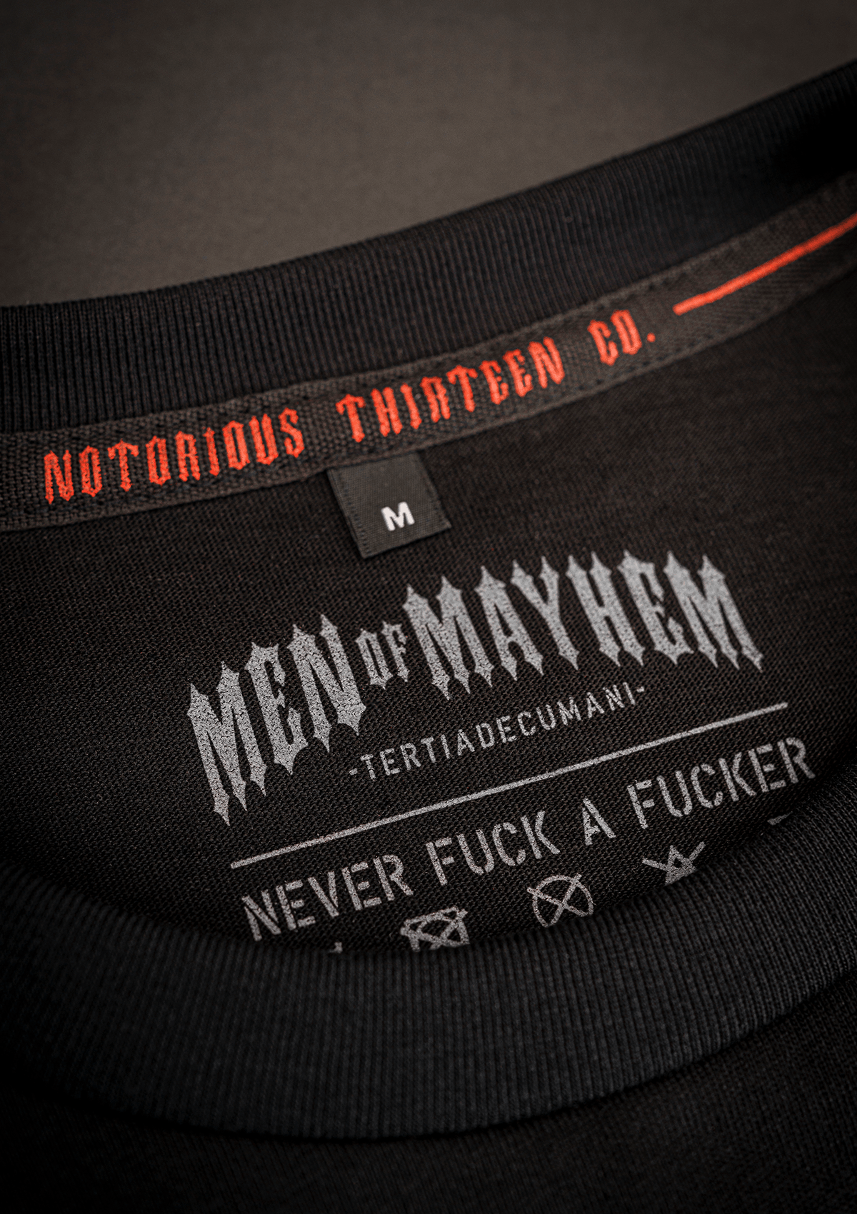 T-Shirt Rattlesnake S/W - MEN OF MAYHEM - ALAIKO - EXCHANGES - MM - M - 1010 - RS - SW - black - Classic