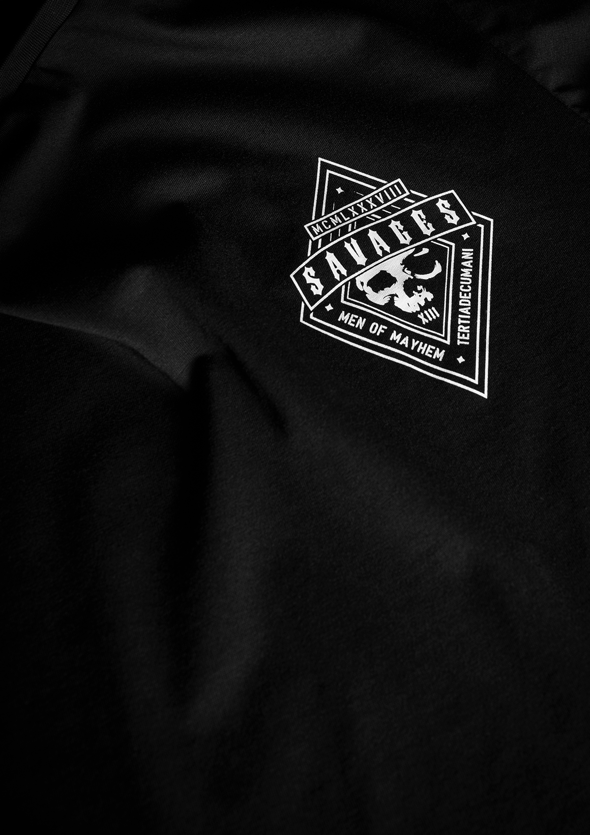 T-Shirt Savages S/W - MEN OF MAYHEM - ALAIKO - EXCHANGES - MM - M - 1010 - SA - SW - black - Men