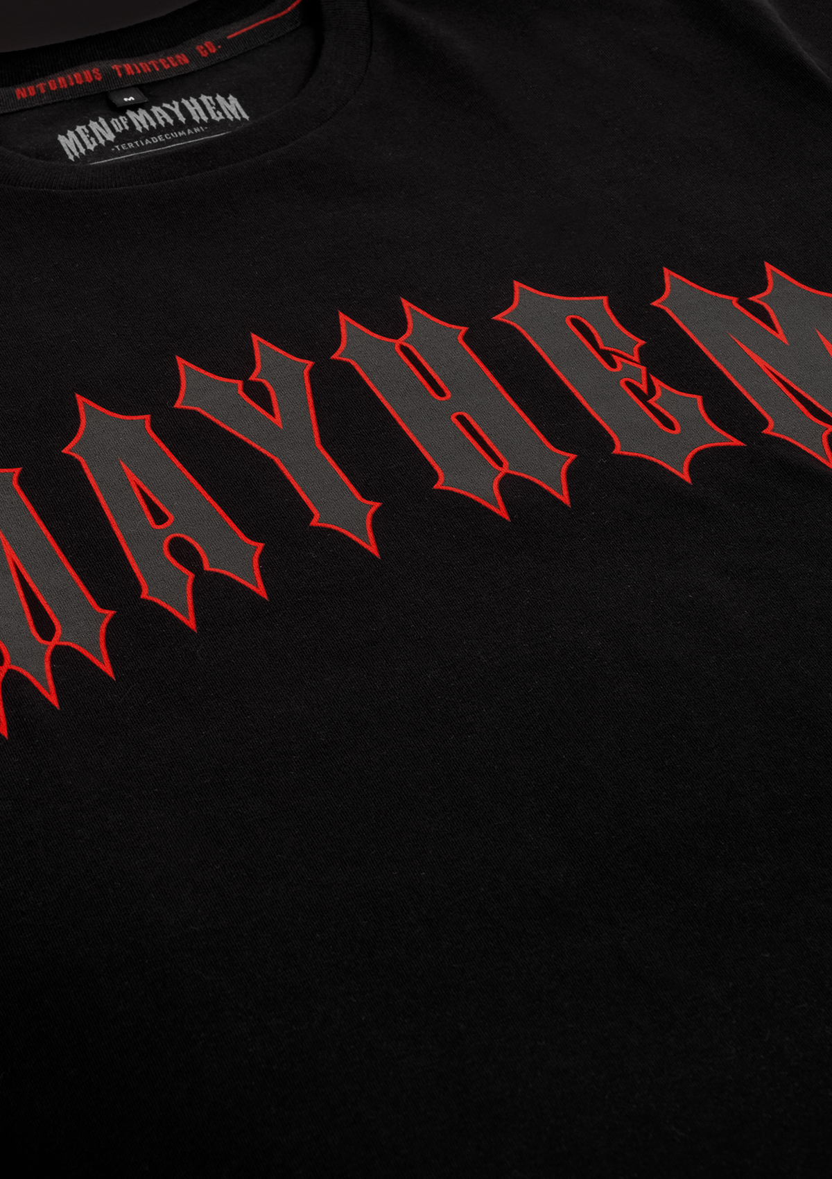 T-Shirt Mayhem XIII B/B/R
