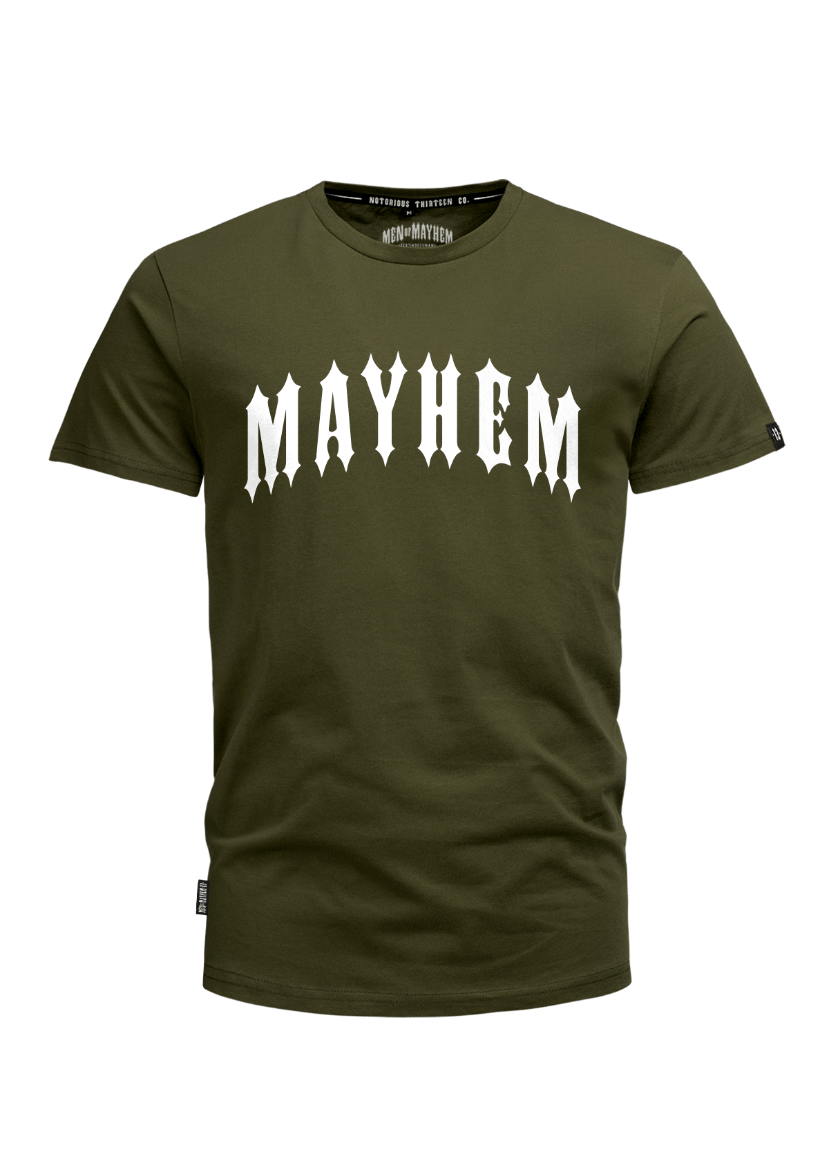 T-Shirt Mayhem XIII K/W - MEN OF MAYHEM - ALAIKO - EXCHANGES - MM - M - 1010 - TMX - KW - Men - Oliv