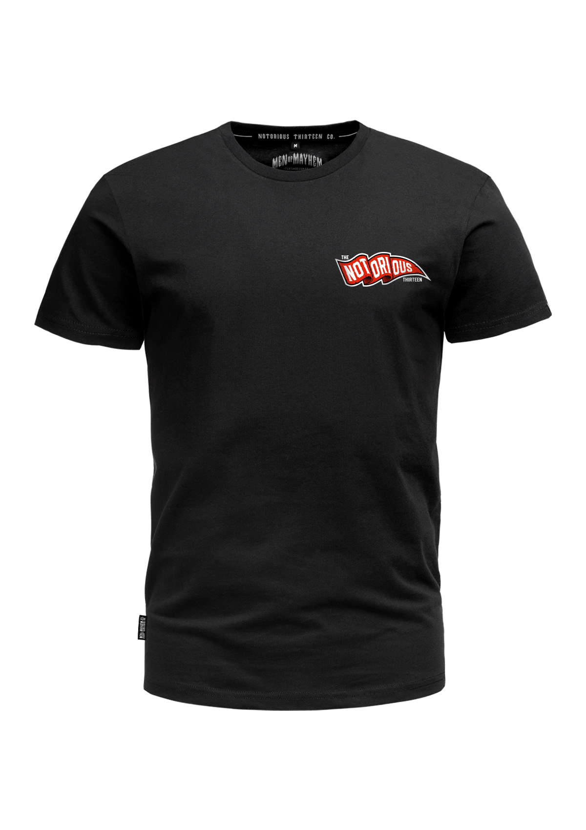 T-Shirt TNT FLAG B/R/W - MEN OF MAYHEM - ALAIKO - EXCHANGES - MM - M - 1010 - TNT - F - BRW - black - Mayhem weekend - NEW