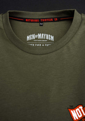 T-Shirt TNT FLAG K/R/W - MEN OF MAYHEM - ALAIKO - EXCHANGES - MM - M - 1010 - TNT - F - KRW - Khaki - Men