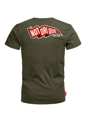 T-Shirt TNT FLAG K/R/W - MEN OF MAYHEM - ALAIKO - EXCHANGES - MM - M - 1010 - TNT - F - KRW - Khaki - Mayhem weekend - NEW