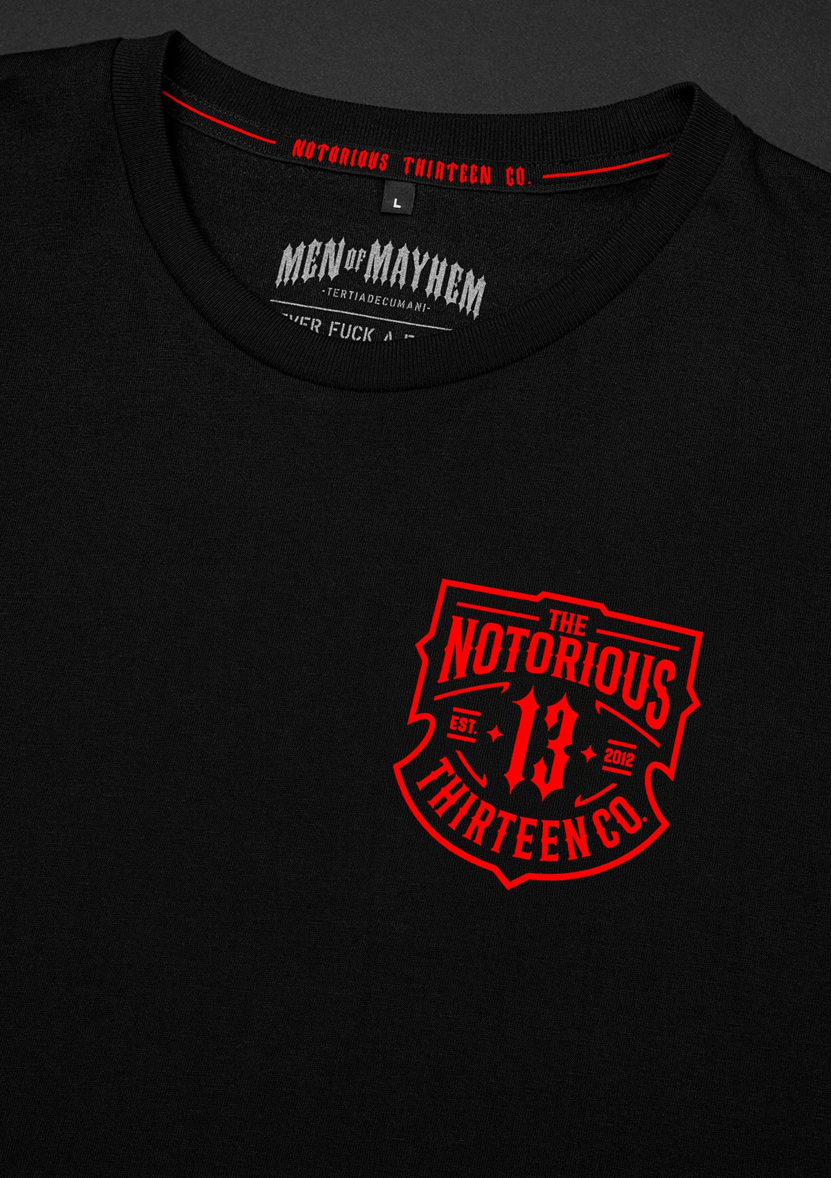 T-Shirt TNT Shield S/R - MEN OF MAYHEM - ALAIKO-EXCHANGES-MM-M-1010-TNT-SH-SR - Men - Neu