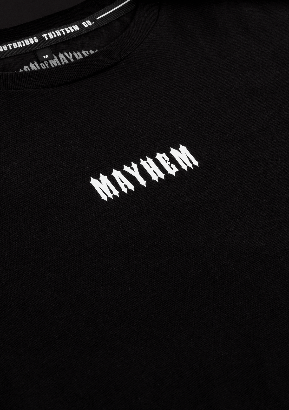 T-Shirt Notorious Thirteen S/W - MEN OF MAYHEM - ALAIKO - EXCHANGES - MM - M - 1010 - TNT - SW - black - Men