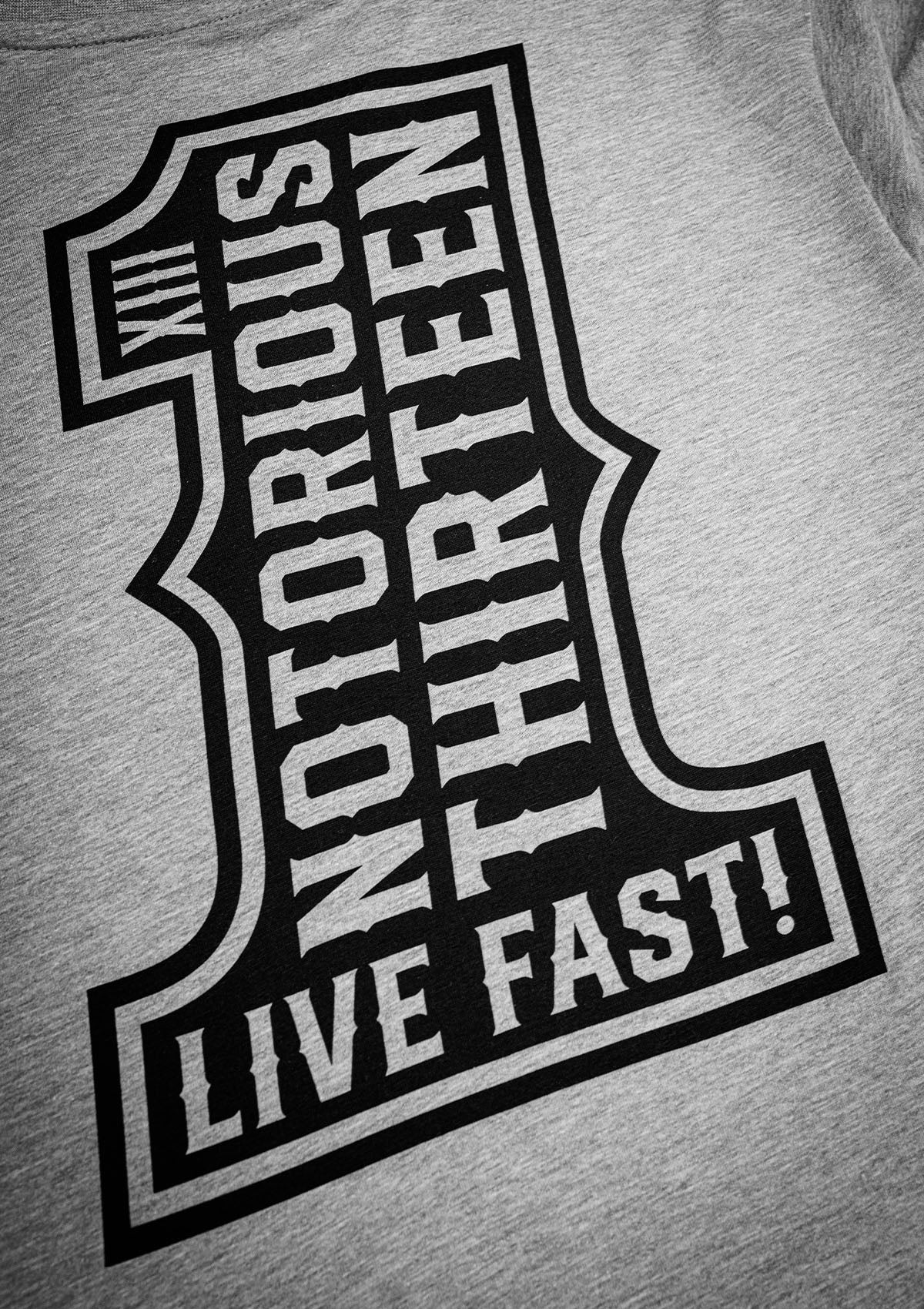 T-Shirt ONE G/S - MEN OF MAYHEM - ALAIKO - EXCHANGES - MM - M - 1010 - TO - GS - Grau - Men