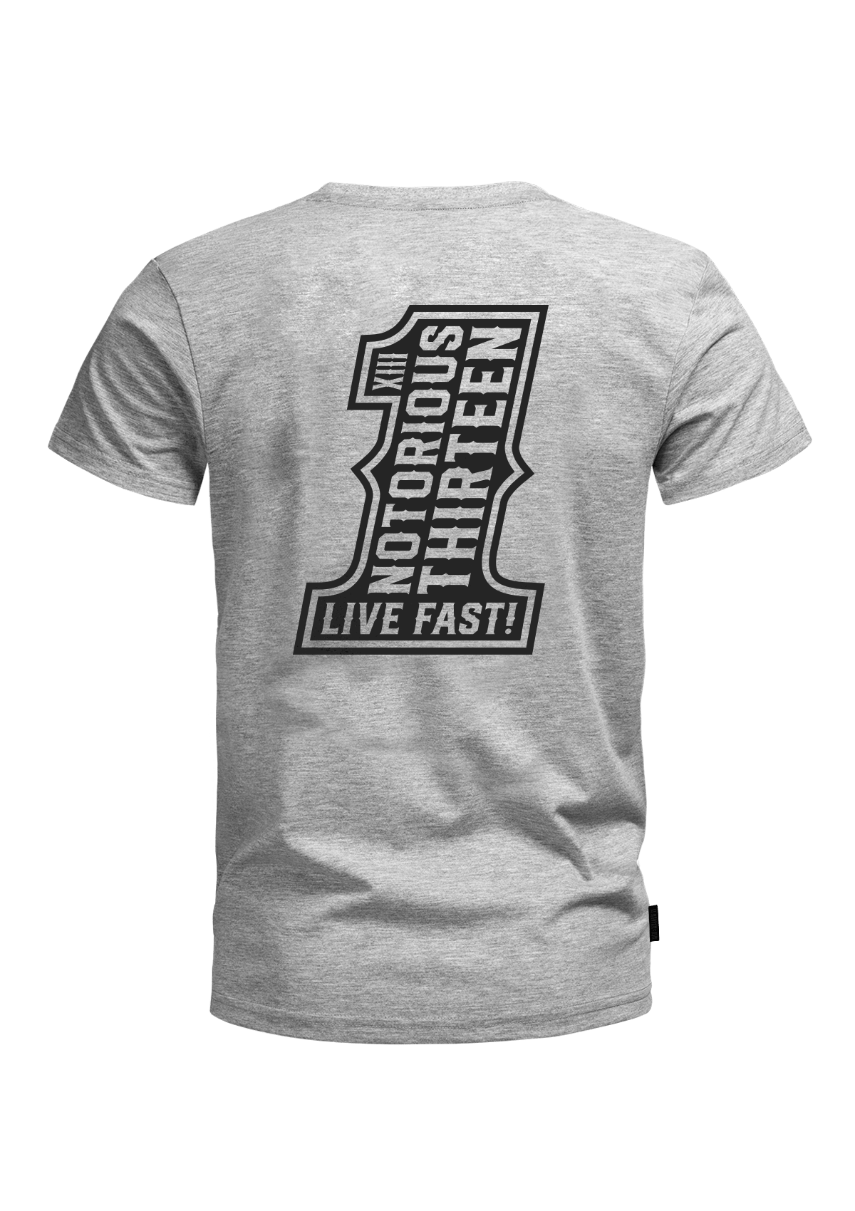 T-Shirt ONE G/S - MEN OF MAYHEM - ALAIKO - EXCHANGES - MM - M - 1010 - TO - GS - Grau - Men