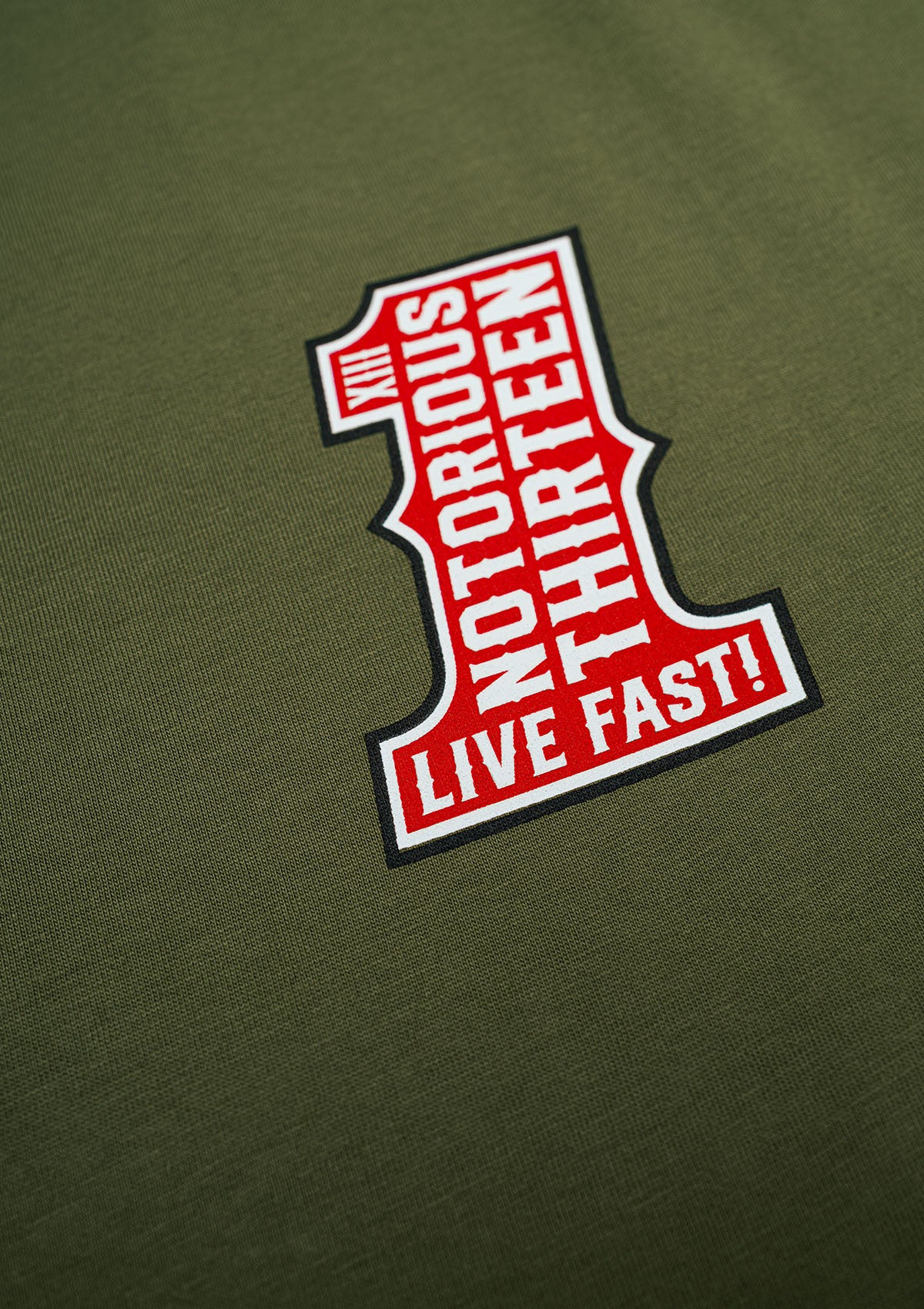 T-Shirt ONE O/R/W - MEN OF MAYHEM - ALAIKO - EXCHANGES - MM - M - 1010 - TO - ORW - Men - Oliv