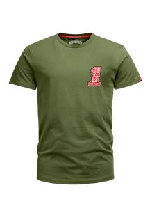 T-Shirt ONE O/R/W - MEN OF MAYHEM - ALAIKO - EXCHANGES - MM - M - 1010 - TO - ORW - Men - Oliv