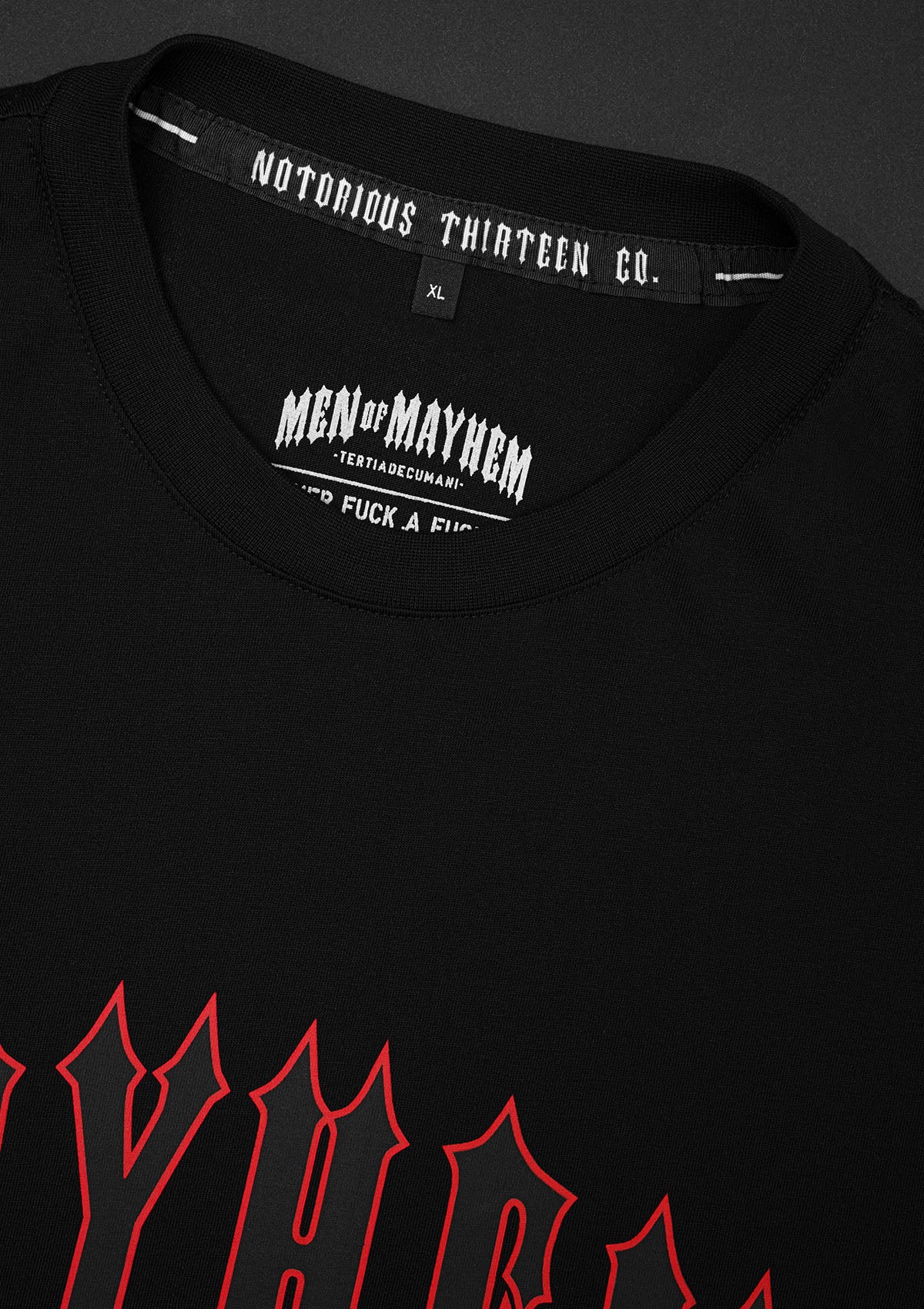 Longsleeve Mayhem B/B/R