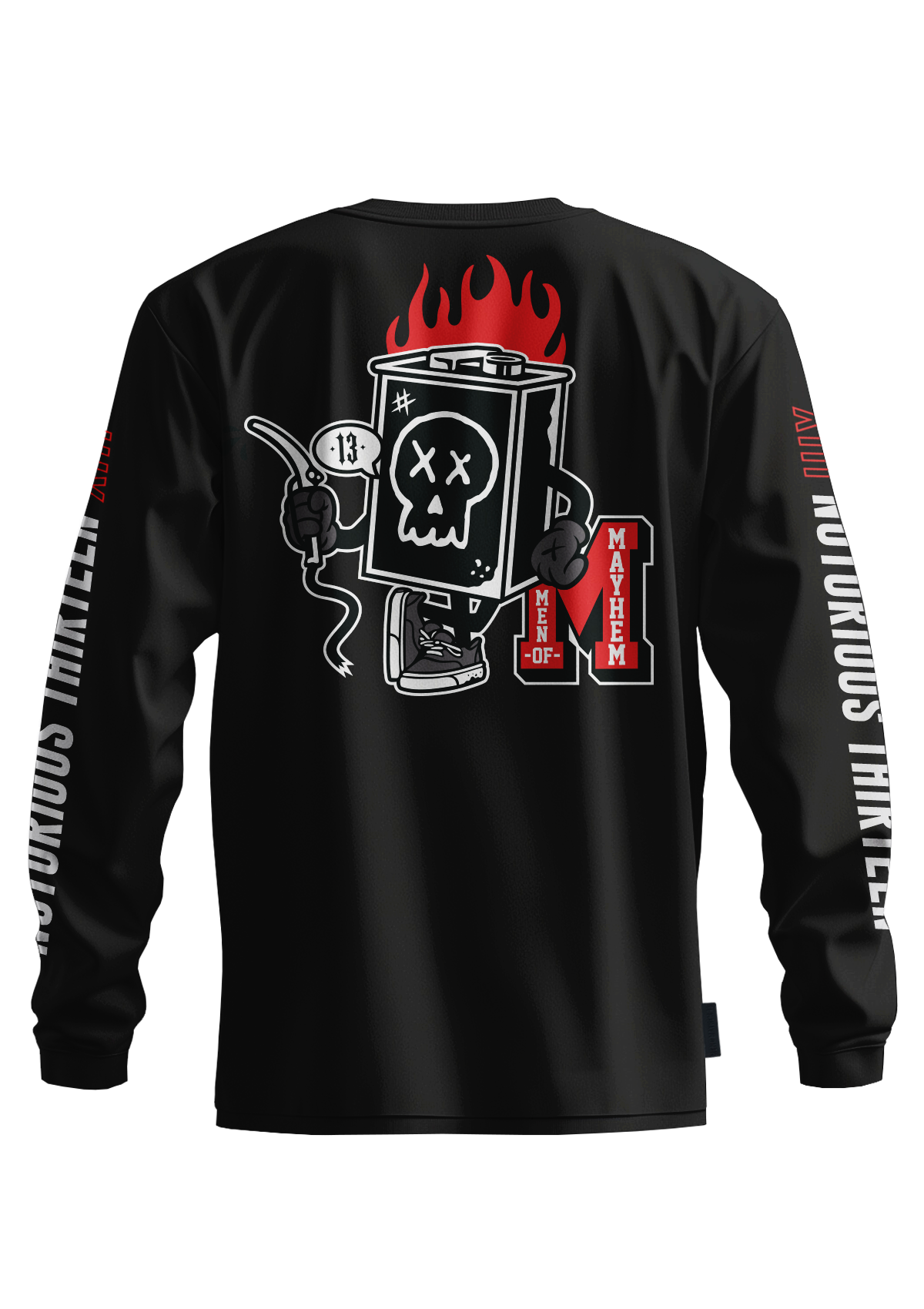 Longsleeve Petrol S/W/R