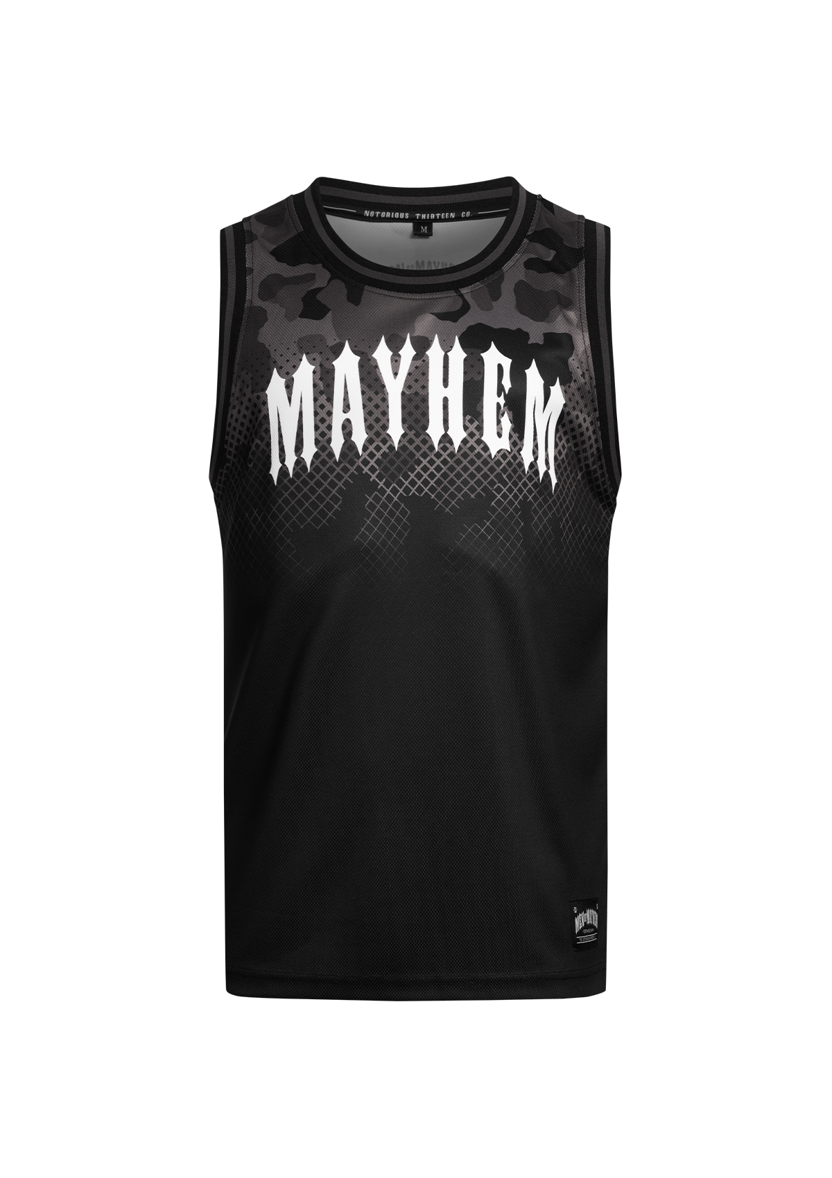 Tank Top Mesh Camo B/C