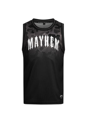 Tank Top Mesh Camo B/C - MEN OF MAYHEM - ALAIKO-EXCHANGES-MM-M-1020-MTC-BC - BC - black camo