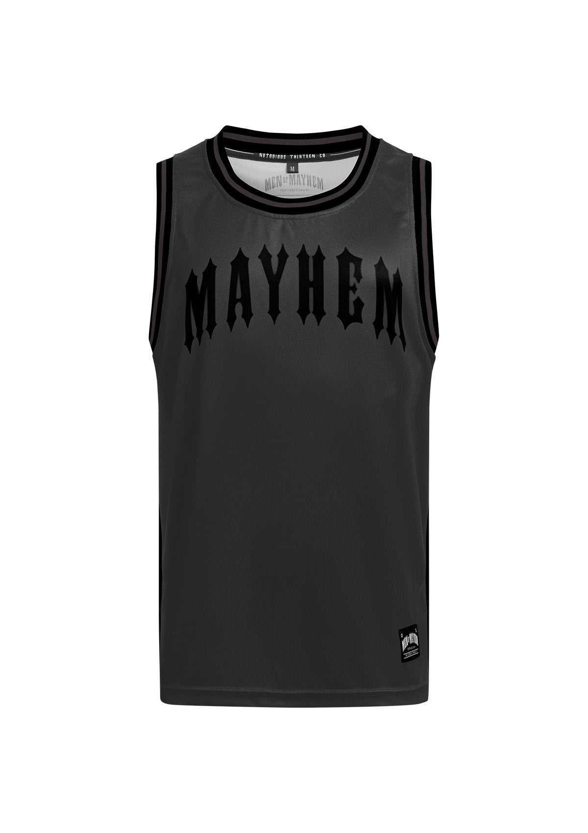 Tank Top Mesh Classic G/S - MEN OF MAYHEM - ALAIKO - EXCHANGES - MM - M - 1020 - MTC - GS - Grau - grey