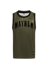 Tank Top Mesh Classic K/S - MEN OF MAYHEM - ALAIKO - EXCHANGES - MM - M - 1020 - MTC - KS - Khaki - Men