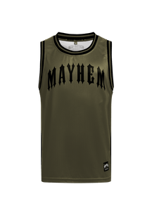 Tank Top Mesh Classic K/S - MEN OF MAYHEM - ALAIKO - EXCHANGES - MM - M - 1020 - MTC - KS - Khaki - Men