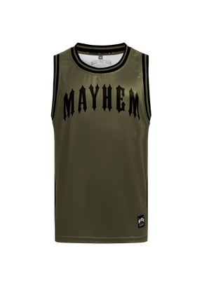 Tank Top Mesh Classic K/S - MEN OF MAYHEM - ALAIKO - EXCHANGES - MM - M - 1020 - MTC - KS - Khaki - Men