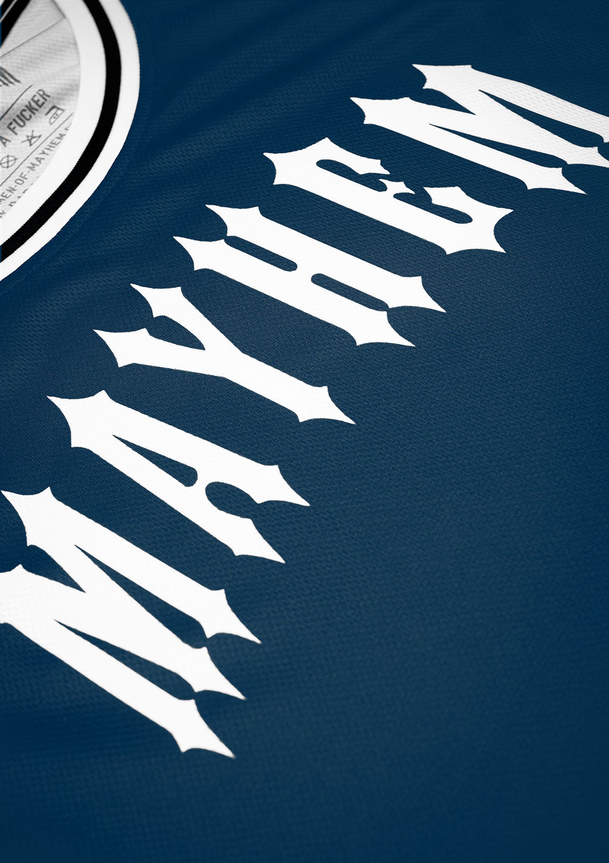 Tank Top Mesh Classic N/W - MEN OF MAYHEM - ALAIKO-EXCHANGES-MM-M-1020-MTC-NW - Blau - blue