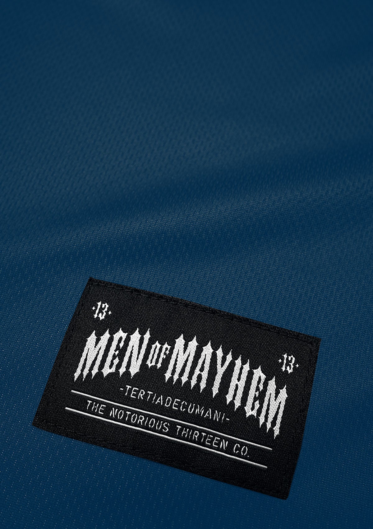 Tank Top Mesh Classic N/W - MEN OF MAYHEM - ALAIKO-EXCHANGES-MM-M-1020-MTC-NW - Blau - blue