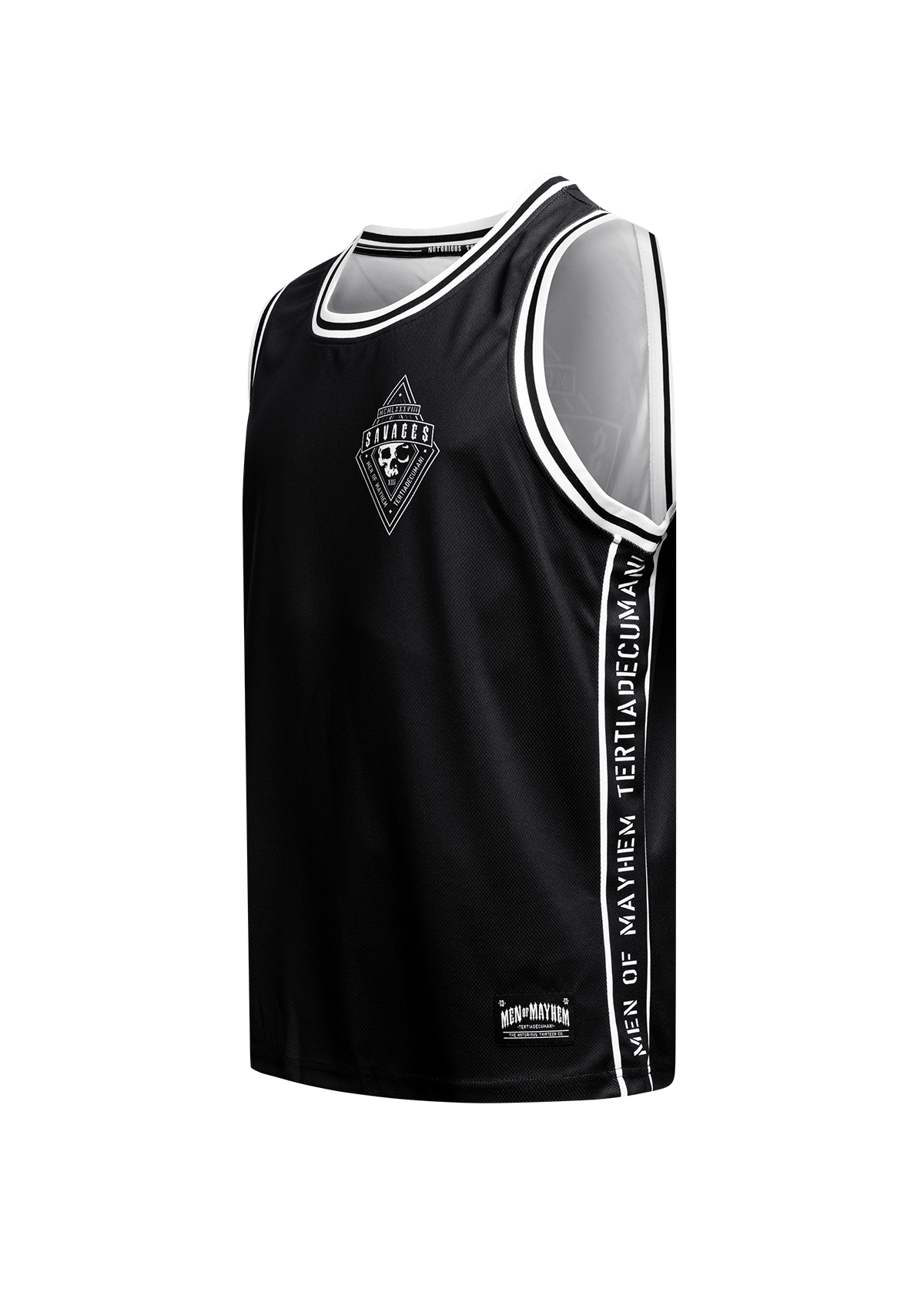 Tank Top Savages S/W - MEN OF MAYHEM - ALAIKO - EXCHANGES - MM - M - 1020 - MTC - SA - black - Men