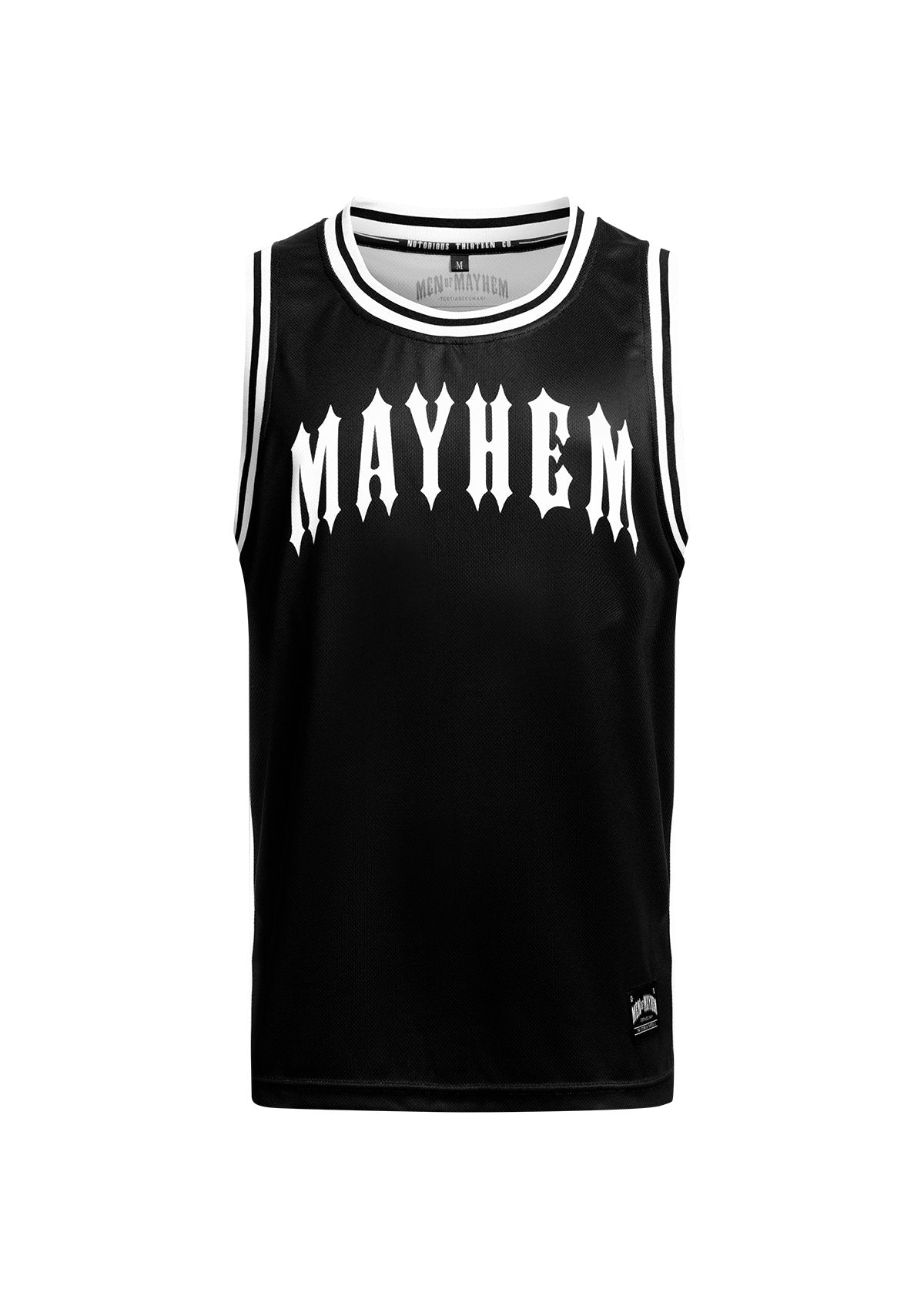 Tank Top Mesh Classic S/W - MEN OF MAYHEM - ALAIKO - EXCHANGES - MM - M - 1020 - MTC - SW - black - Men