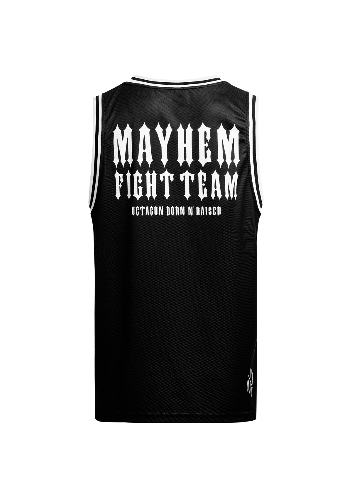 Tank Top Mesh Fight Team S/W - MEN OF MAYHEM - ALAIKO - EXCHANGES - MM - M - 1020 - MTFT - SW - black - Fight Team