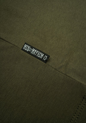 T-Shirt Sleeveless Thirteen K/S - MEN OF MAYHEM - ALAIKO - EXCHANGES - MM - M - 1030 - SL - TN - KS - Khaki - Mayhem weekend - NEW