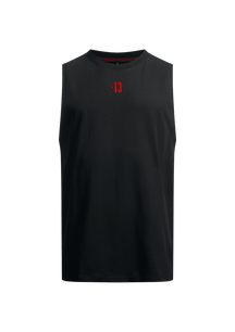 T-Shirt Sleeveless Thirteen S/R - MEN OF MAYHEM - ALAIKO - EXCHANGES - MM - M - 1030 - SL - TN - SR - black - Mayhem weekend - NEW