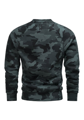 Crewneck Classic B/C - MEN OF MAYHEM - ALAIKO - EXCHANGES - MM - M - 1040 - CC - BC - BC - black camo