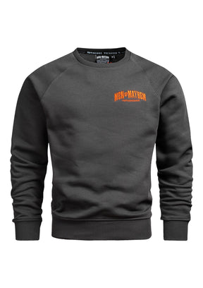 Crewneck Classic G/O - MEN OF MAYHEM - ALAIKO-EXCHANGES-MM-M-1040-CC-GO - Classic - Grau