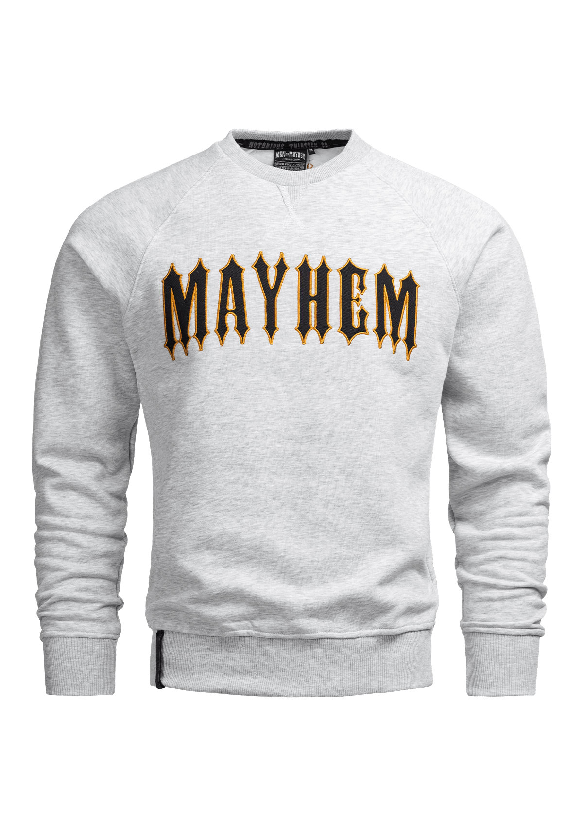 Crewneck Mayhem HG/NG - MEN OF MAYHEM - ALAIKO - EXCHANGES - MM - M - 1040 - CC - HGNG - crewneck - Grau