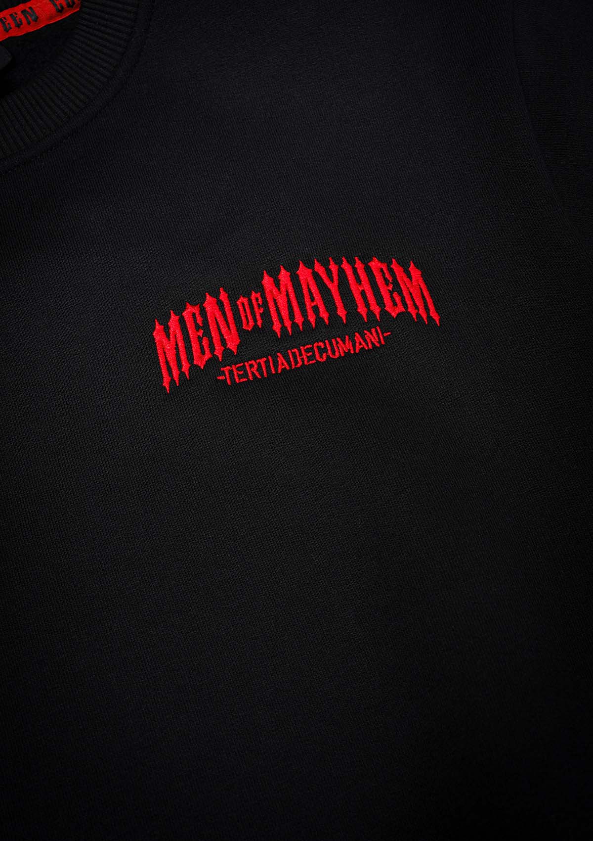 Crewneck Classic S/R - MEN OF MAYHEM - ALAIKO - EXCHANGES - MM - M - 1040 - CC - SR - black - Classic