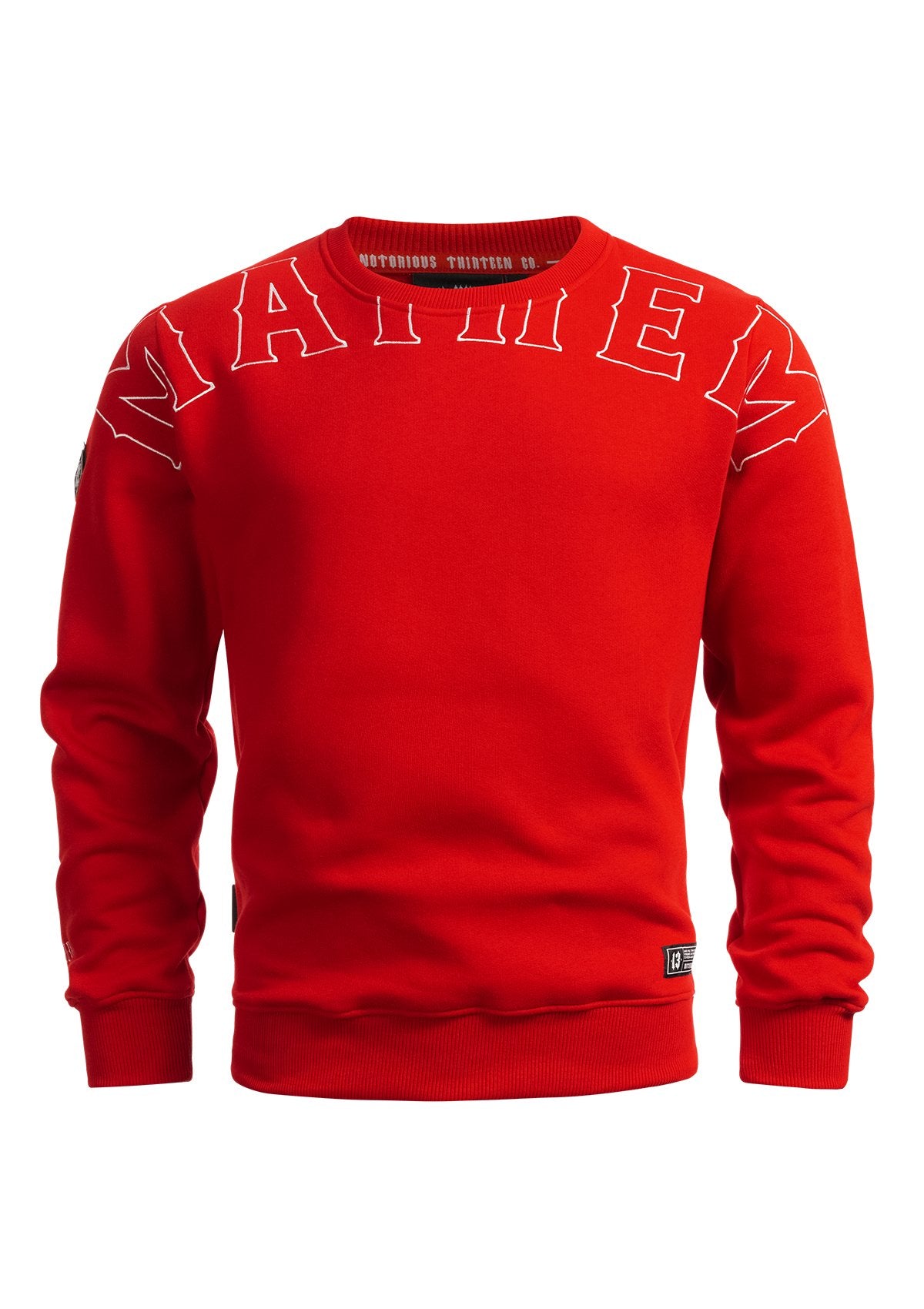 Crewneck Crook R/W - MEN OF MAYHEM - ALAIKO-EXCHANGES-MM-M-1040-CCR-RW - Crook - Men