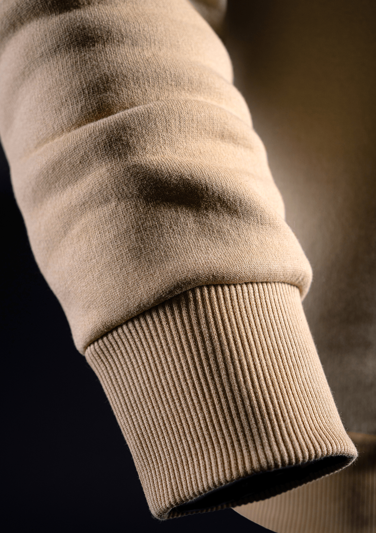 Crewneck Original Sand - MEN OF MAYHEM - ALAIKO - EXCHANGES - MM - M - 1040 - CO - SA - crewneck - Crewneck Original