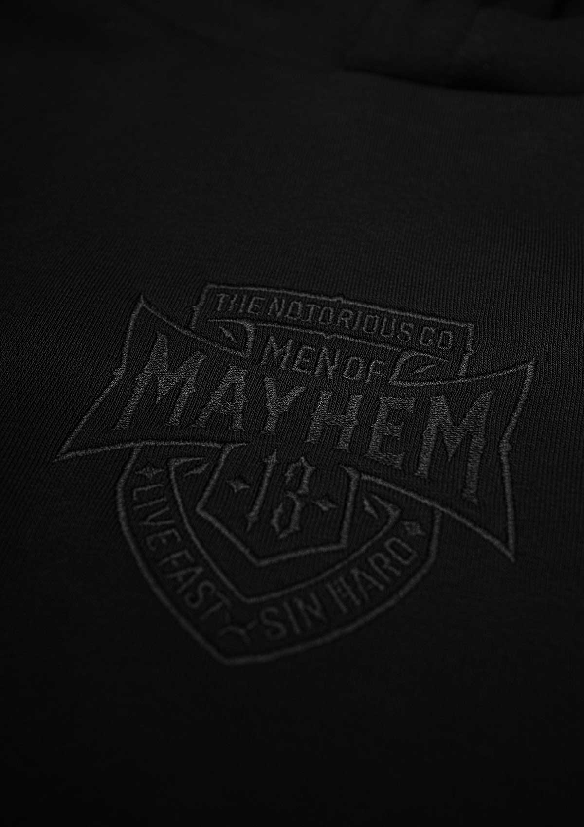 Hoody COA B/B - MEN OF MAYHEM - ALAIKO - EXCHANGES - MM - M - 1050 - COA - BB - black - friday13th24