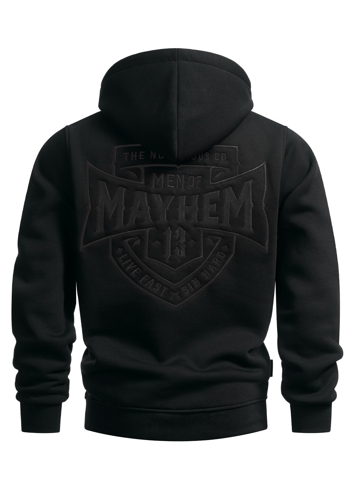 Hoody COA B/B - MEN OF MAYHEM - ALAIKO - EXCHANGES - MM - M - 1050 - COA - BB - black - friday13th24