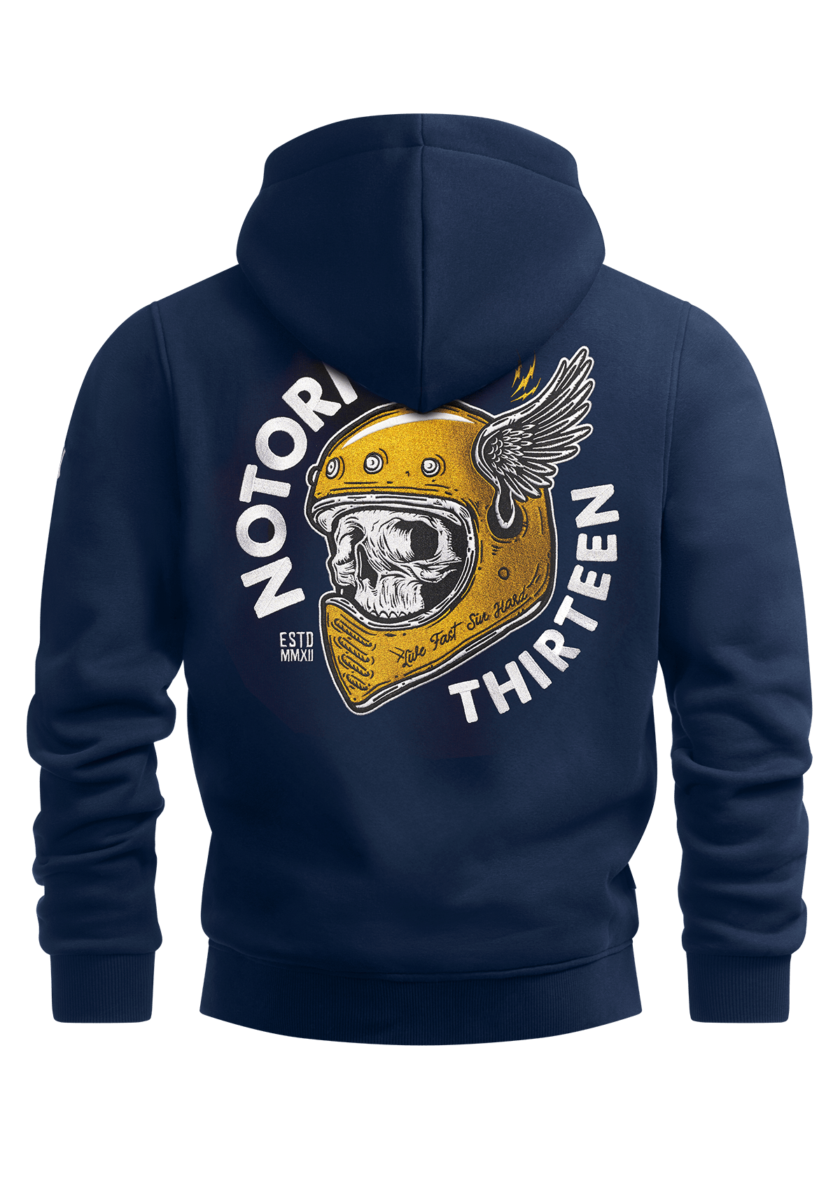 Hoodie Deathwing N/G - MEN OF MAYHEM - ALAIKO - EXCHANGES - MM - M - 1050 - DW - NG - Bestseller - Blau