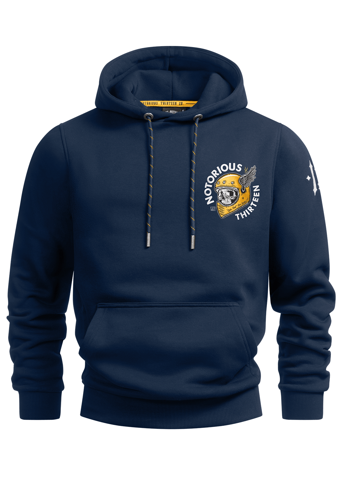 Hoodie Deathwing N/G - MEN OF MAYHEM - ALAIKO - EXCHANGES - MM - M - 1050 - DW - NG - Bestseller - Blau