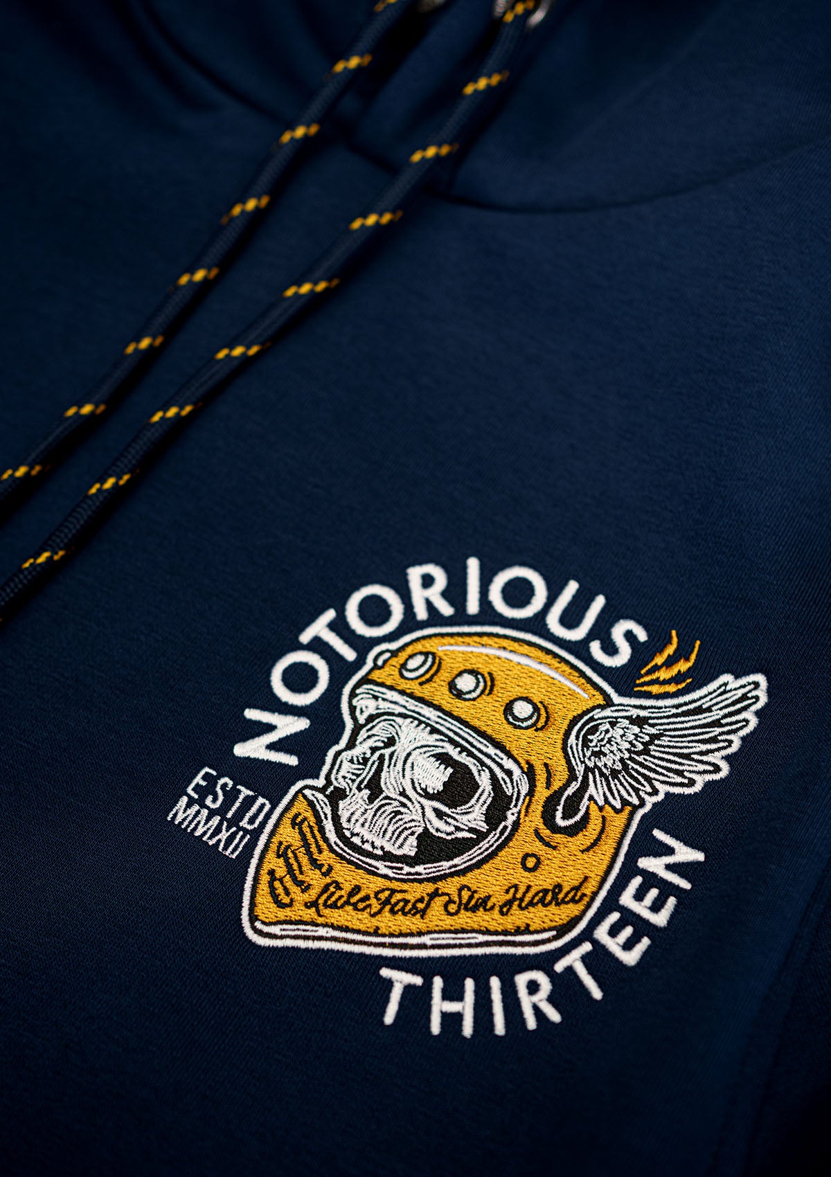 Hoodie Deathwing N/G - MEN OF MAYHEM - ALAIKO - EXCHANGES - MM - M - 1050 - DW - NG - Bestseller - Blau