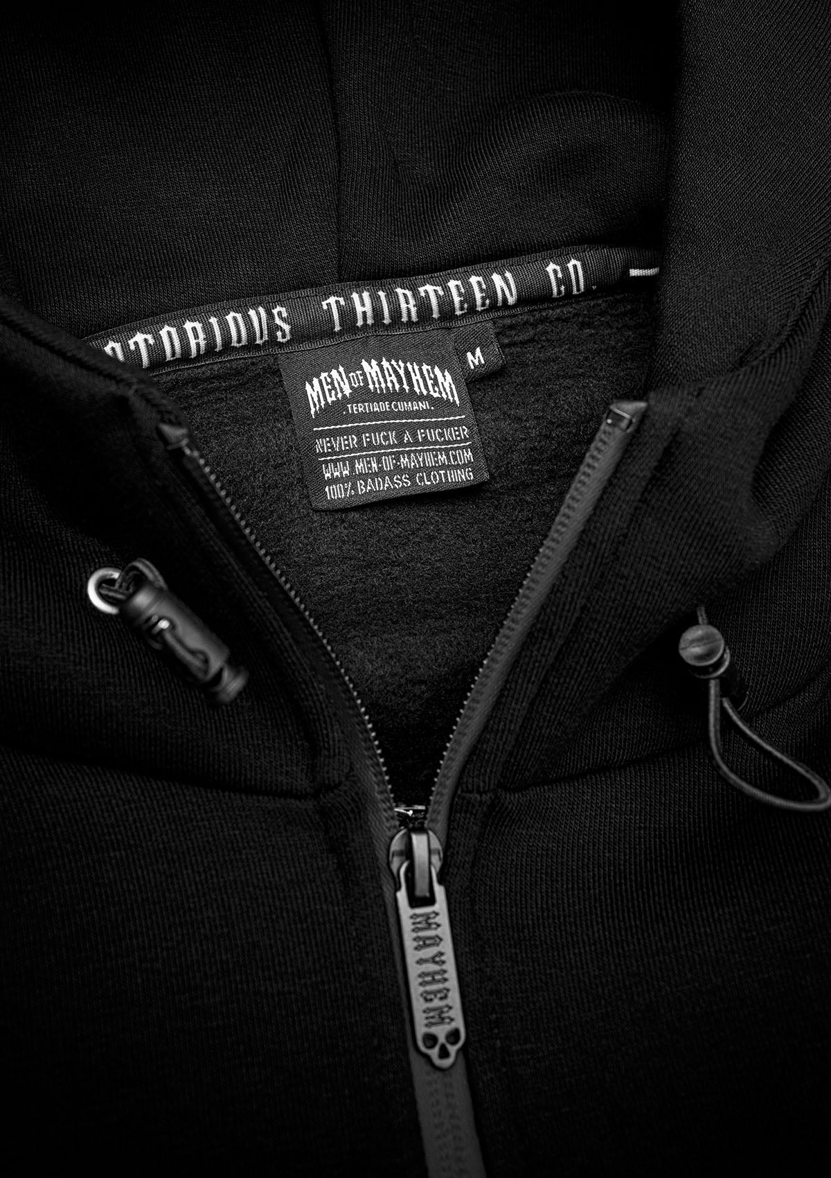Hoodie Core B/B - MEN OF MAYHEM - ALAIKO-EXCHANGES-MM-M-1050-HCX-BB - black - Core