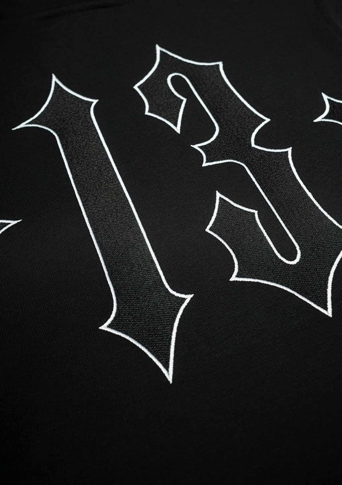 Hoodie Mayhem XIII B/B/W MK3 - MEN OF MAYHEM - ALAIKO - EXCHANGES - MM - M - 1050 - HMX - BBW - BBW - black