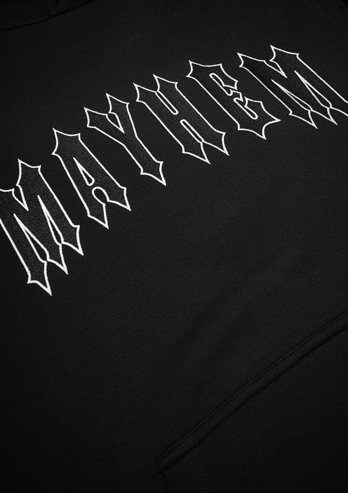 Hoodie Mayhem XIII B/B/W MK3 - MEN OF MAYHEM - ALAIKO - EXCHANGES - MM - M - 1050 - HMX - BBW - BBW - black